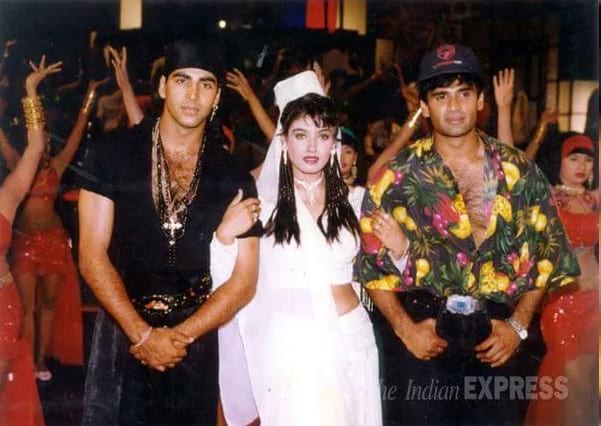 akshay kumar raveena tandan love breakup.
